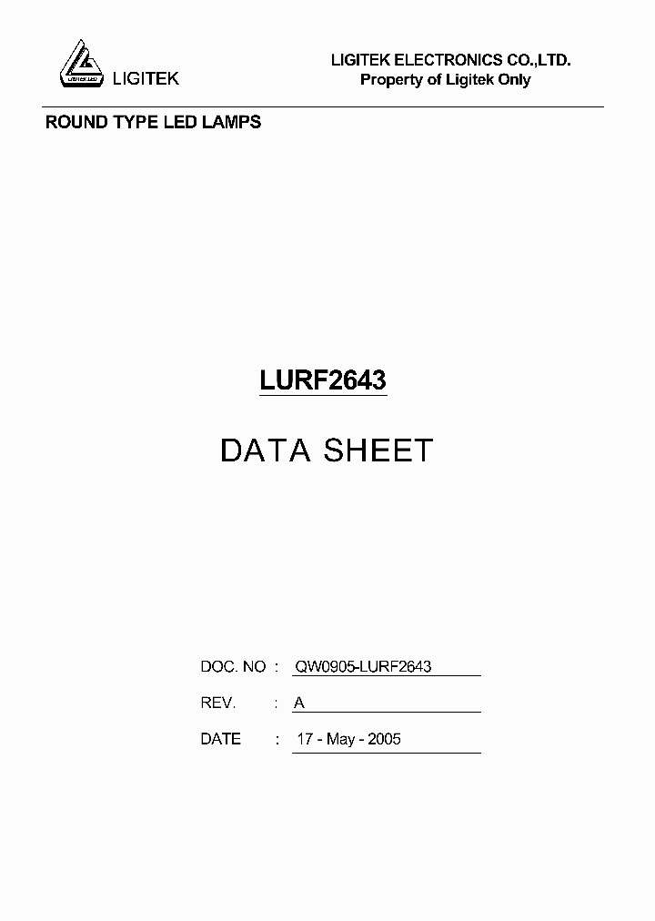 LURF2643_4766539.PDF Datasheet