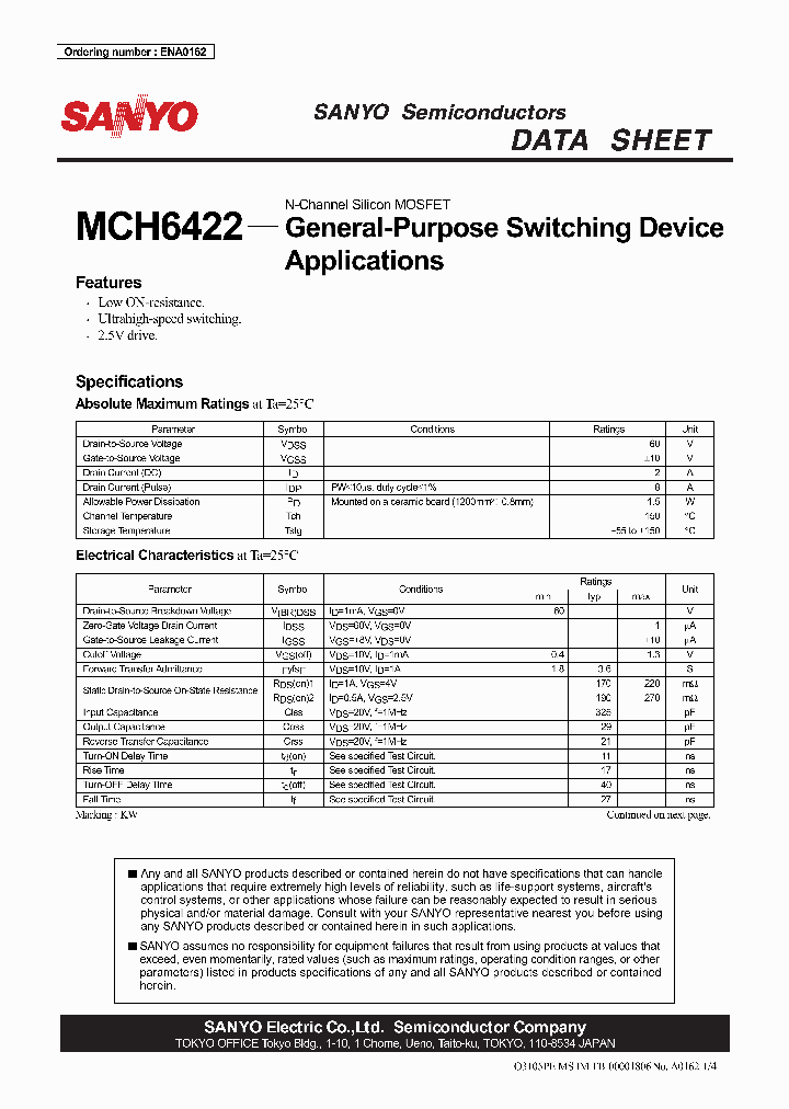 MCH6422_4789001.PDF Datasheet