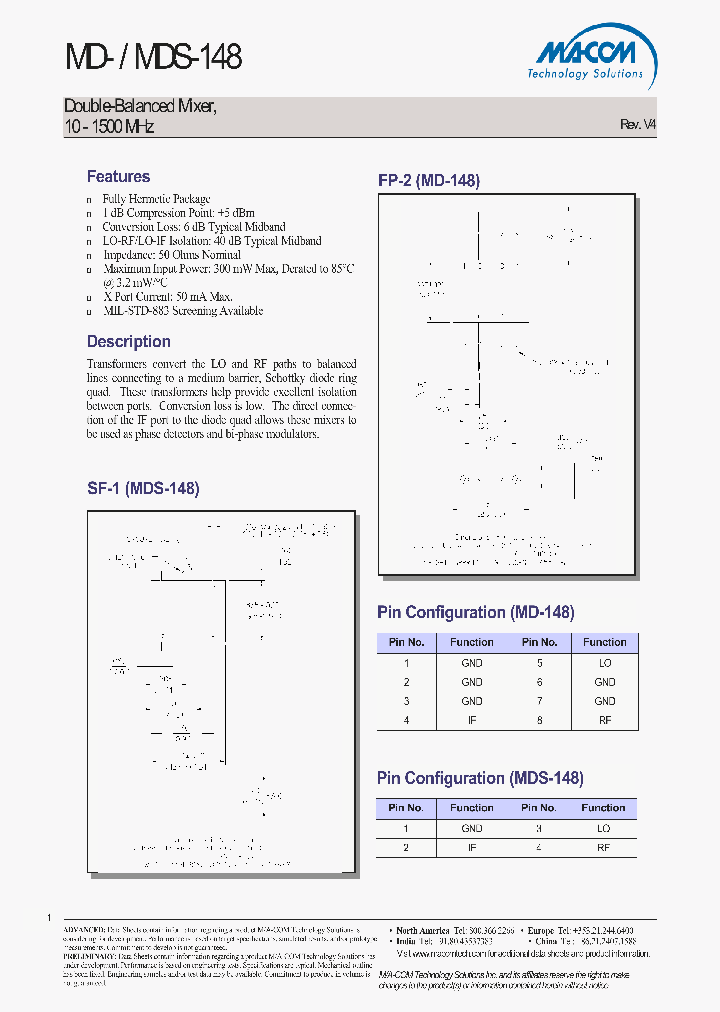 MDS-148_4786897.PDF Datasheet