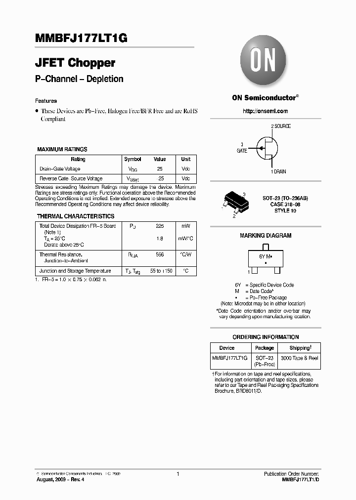 MMBFJ177LT1G_4919550.PDF Datasheet