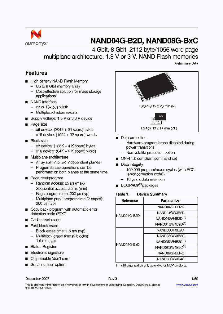 NAND08GW4B2CN6E_4581067.PDF Datasheet