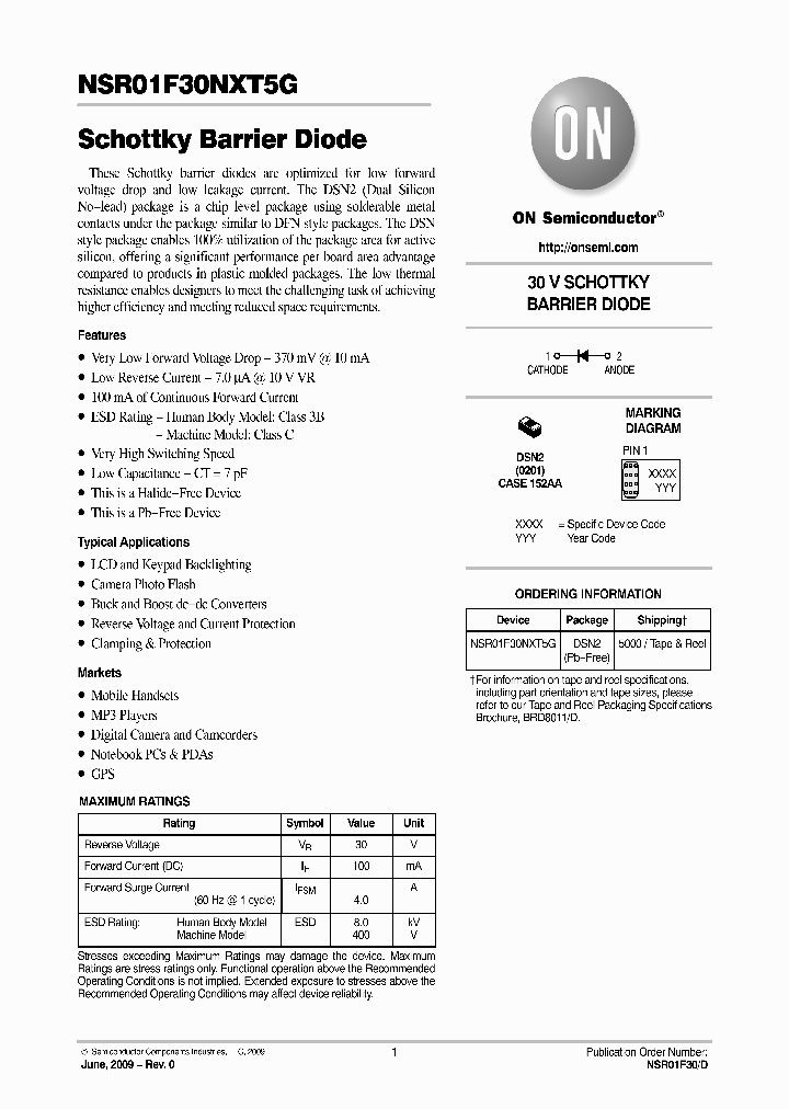 NSR01F30NXT5G_4647092.PDF Datasheet