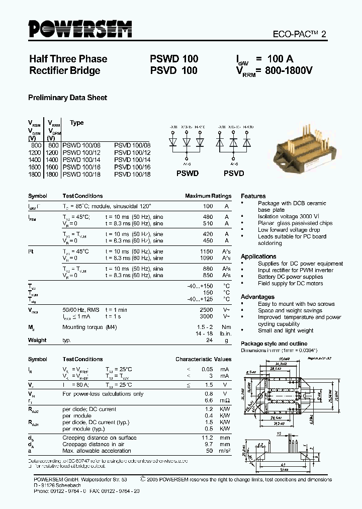 PSWD100_4566337.PDF Datasheet