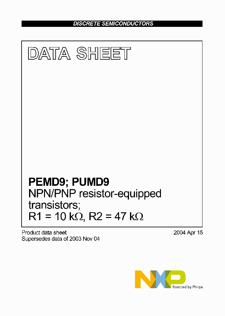 PUMD9_4626052.PDF Datasheet