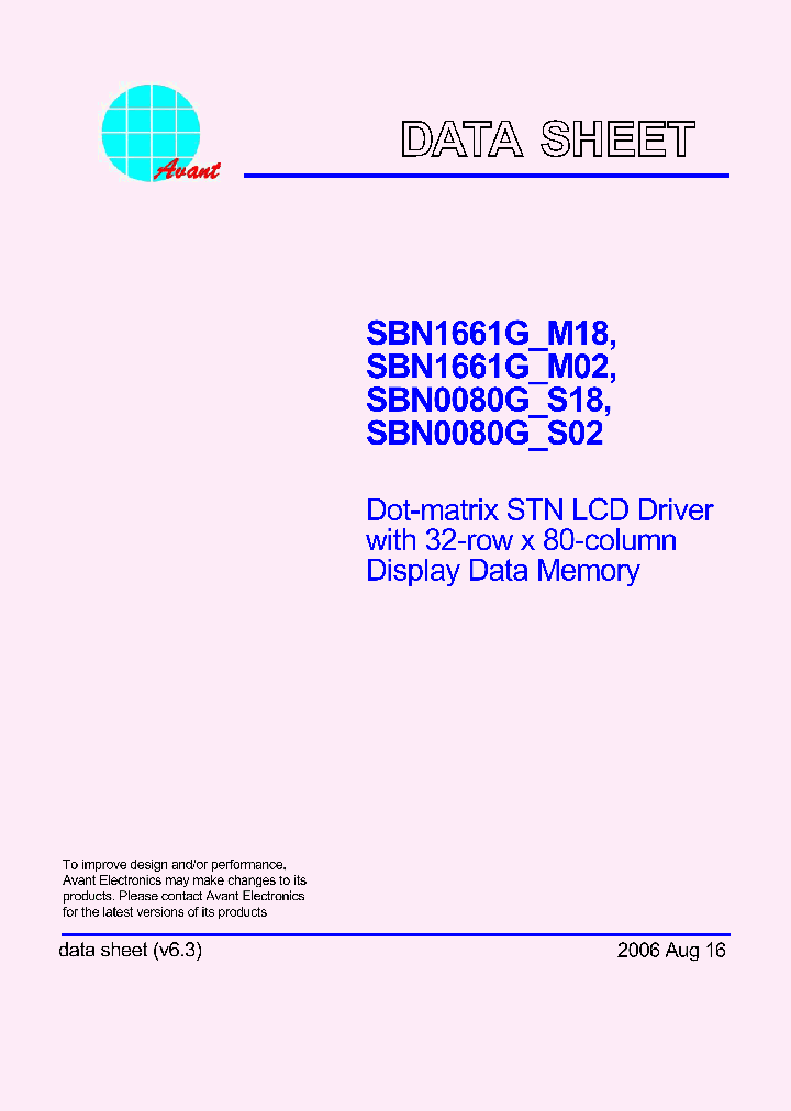 SBN1661GM02_4267227.PDF Datasheet