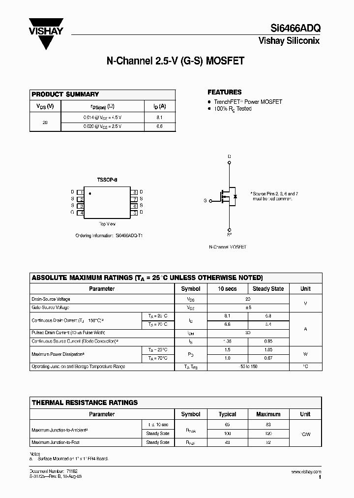 SI6466ADQ_4629670.PDF Datasheet