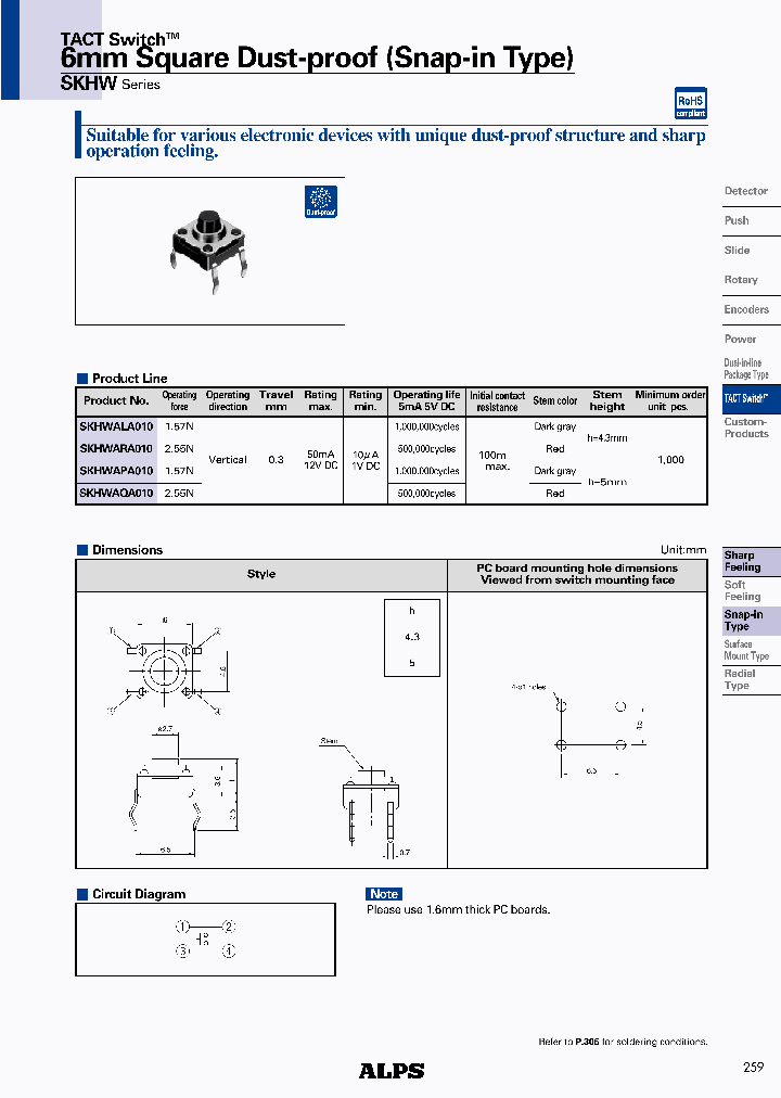 SKHWALA010_4535807.PDF Datasheet