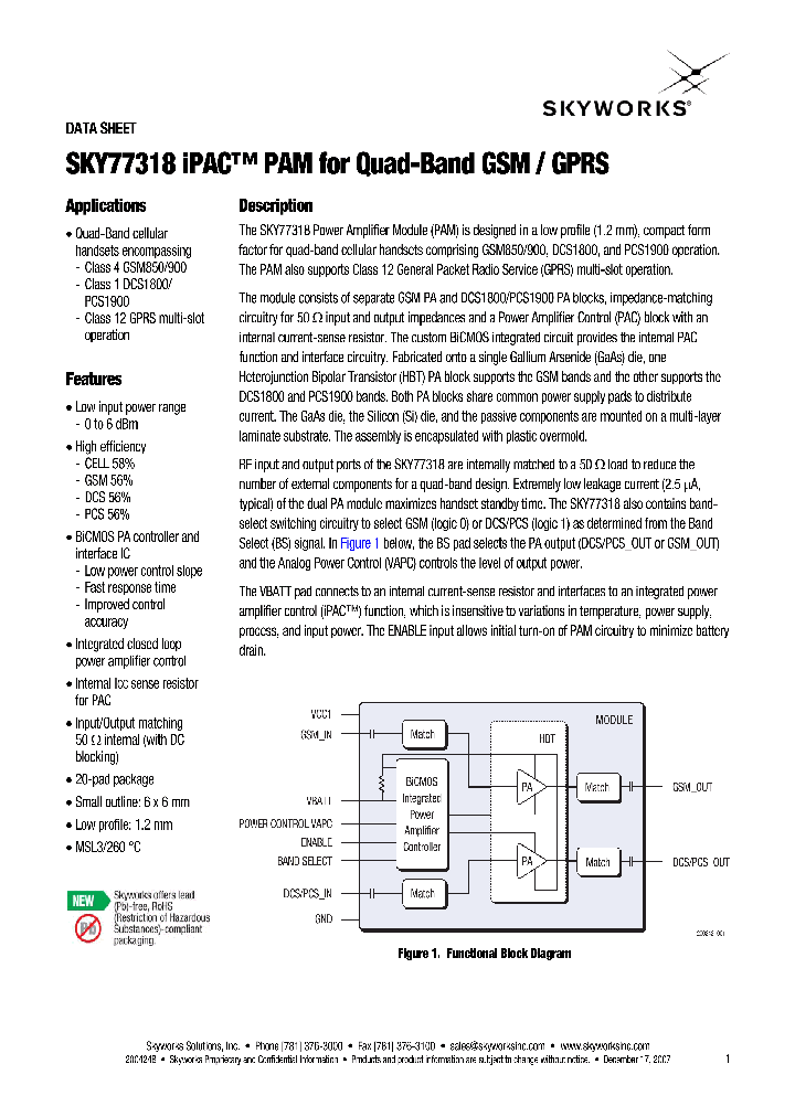 SKY77318_4388316.PDF Datasheet