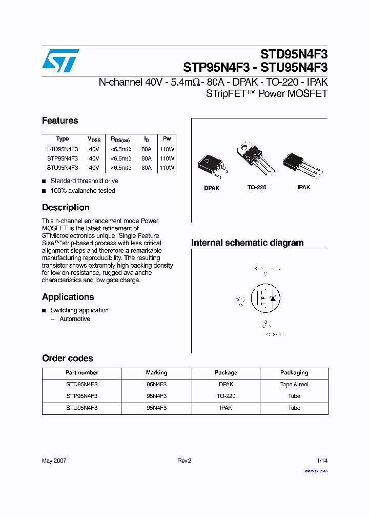 STP95N4F3_4273770.PDF Datasheet