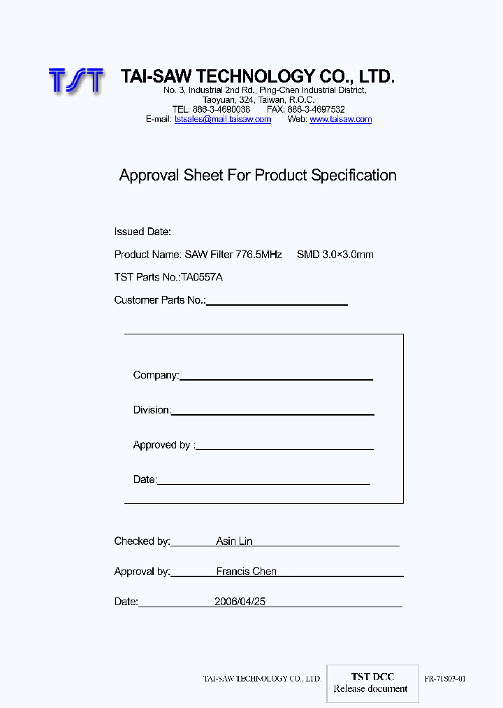 TA0557A_4846447.PDF Datasheet