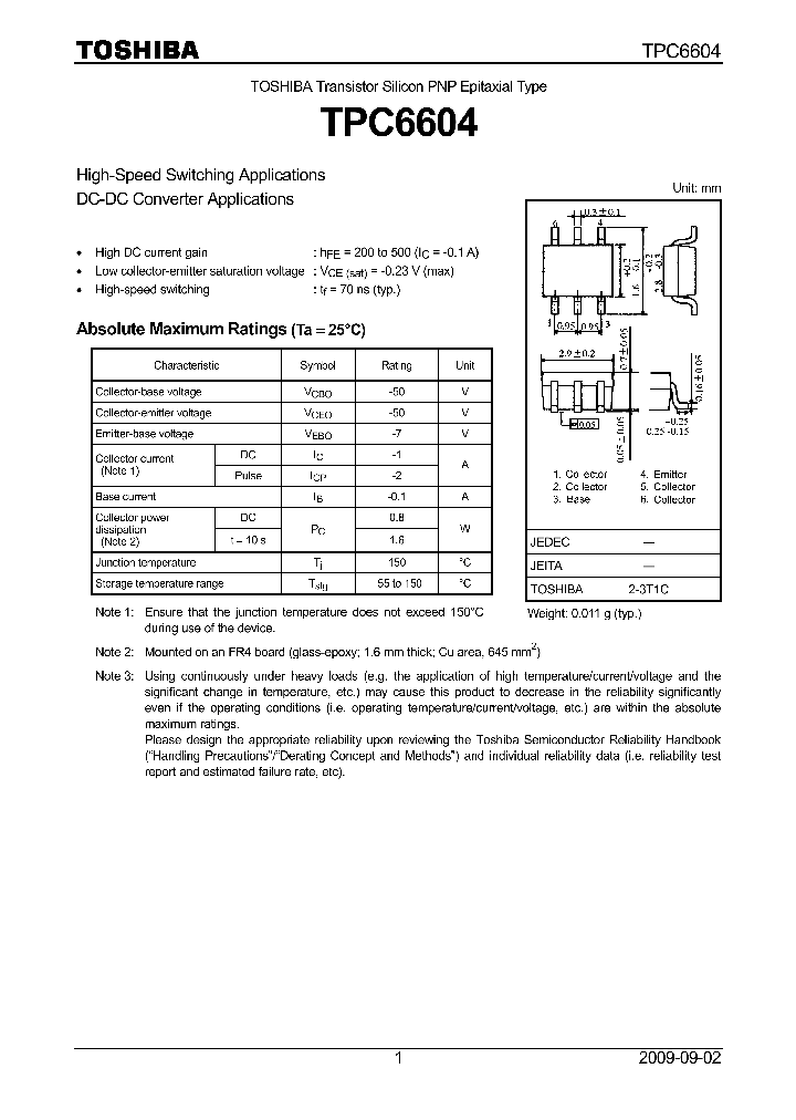 TPC6604_4797077.PDF Datasheet