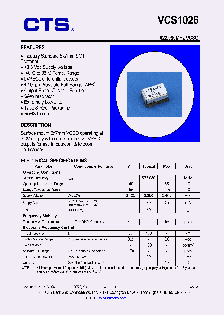 VCS1026_4199634.PDF Datasheet