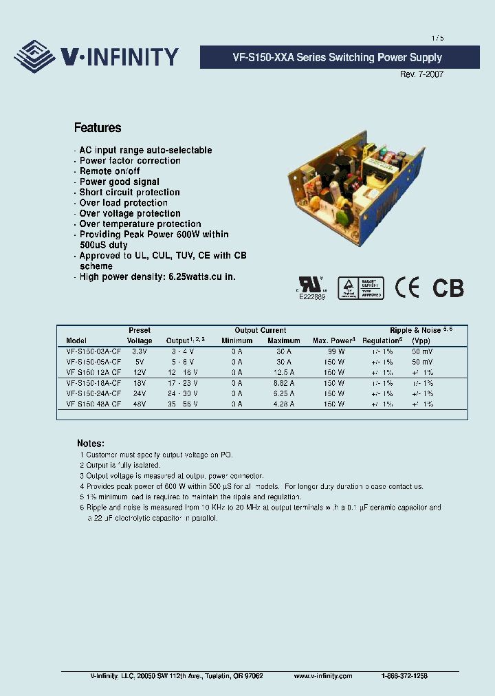 VF-S150-XXA_4445152.PDF Datasheet