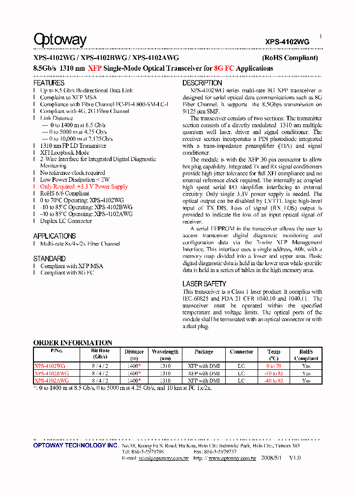 XPS-4102AWG_4664093.PDF Datasheet