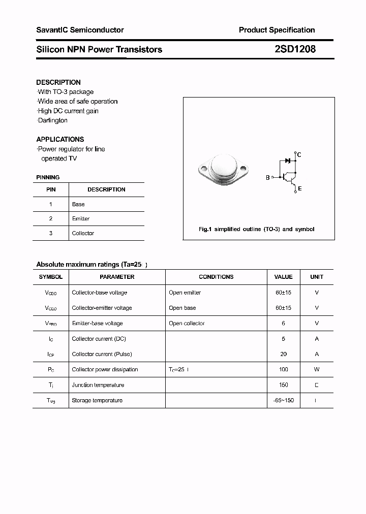 2SD1208_4930807.PDF Datasheet