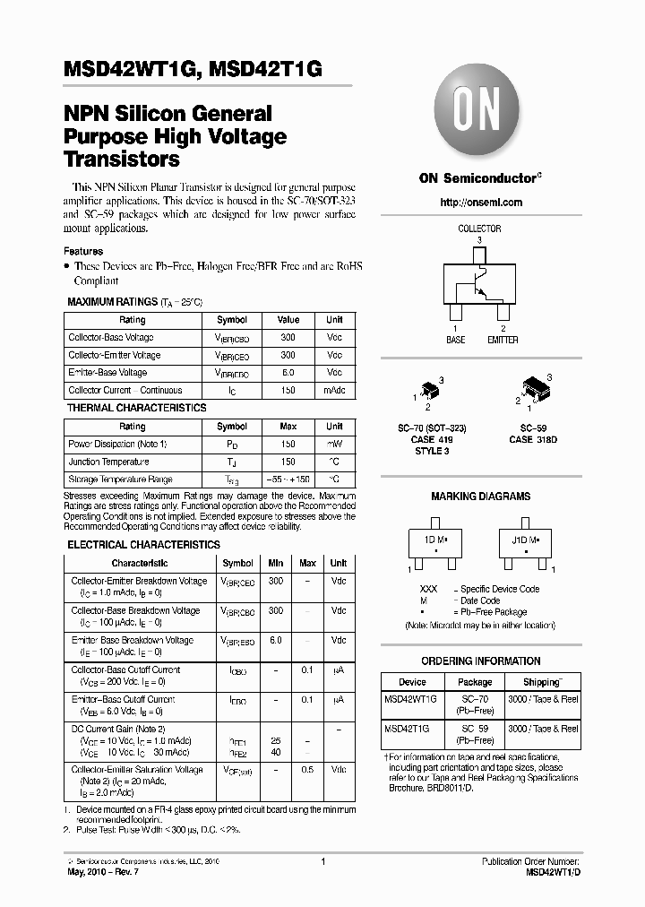 MSD42WT1G10_4951364.PDF Datasheet