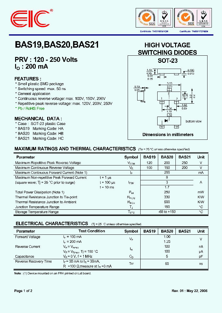 BAS21_4999406.PDF Datasheet