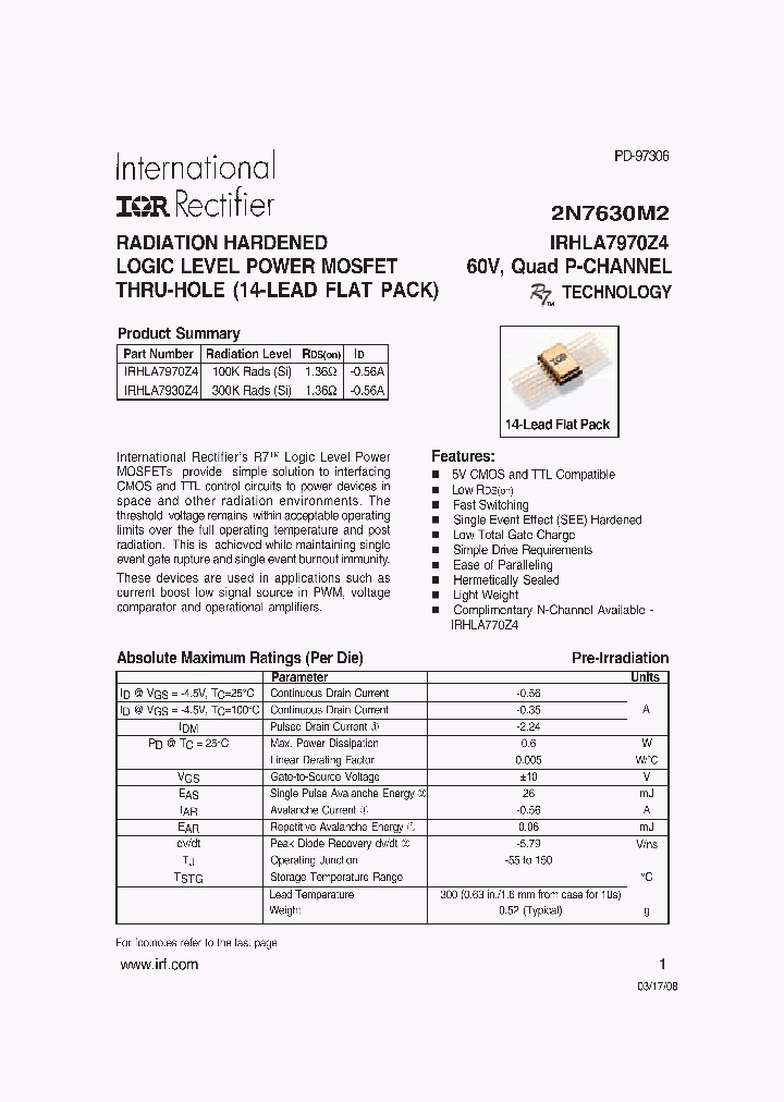 IRHLA7970Z4_5012520.PDF Datasheet