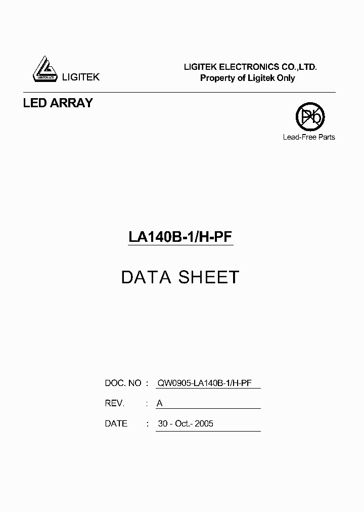 LA140B-1-H-PF_5045420.PDF Datasheet