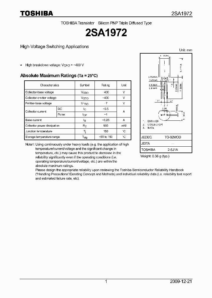 2SA197209_5058599.PDF Datasheet