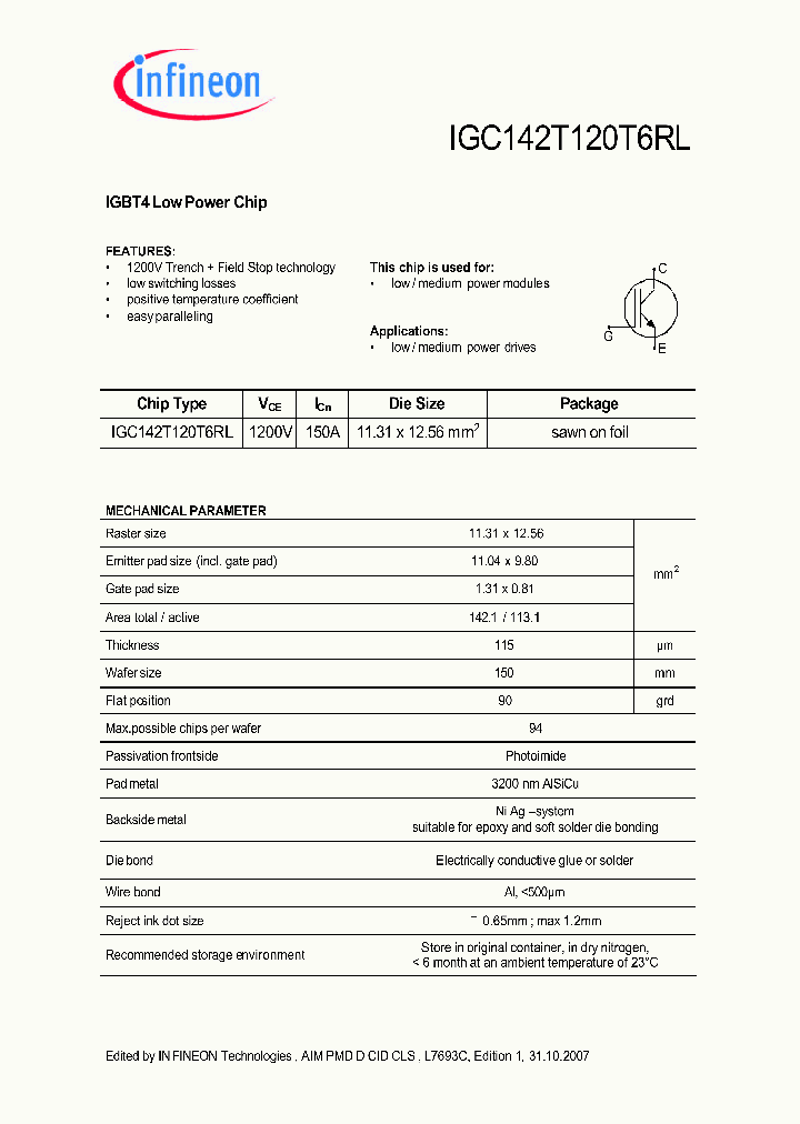 IGC142T120T6RL_5060917.PDF Datasheet