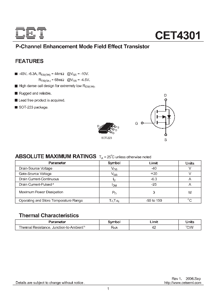 CET4301_65499.PDF Datasheet