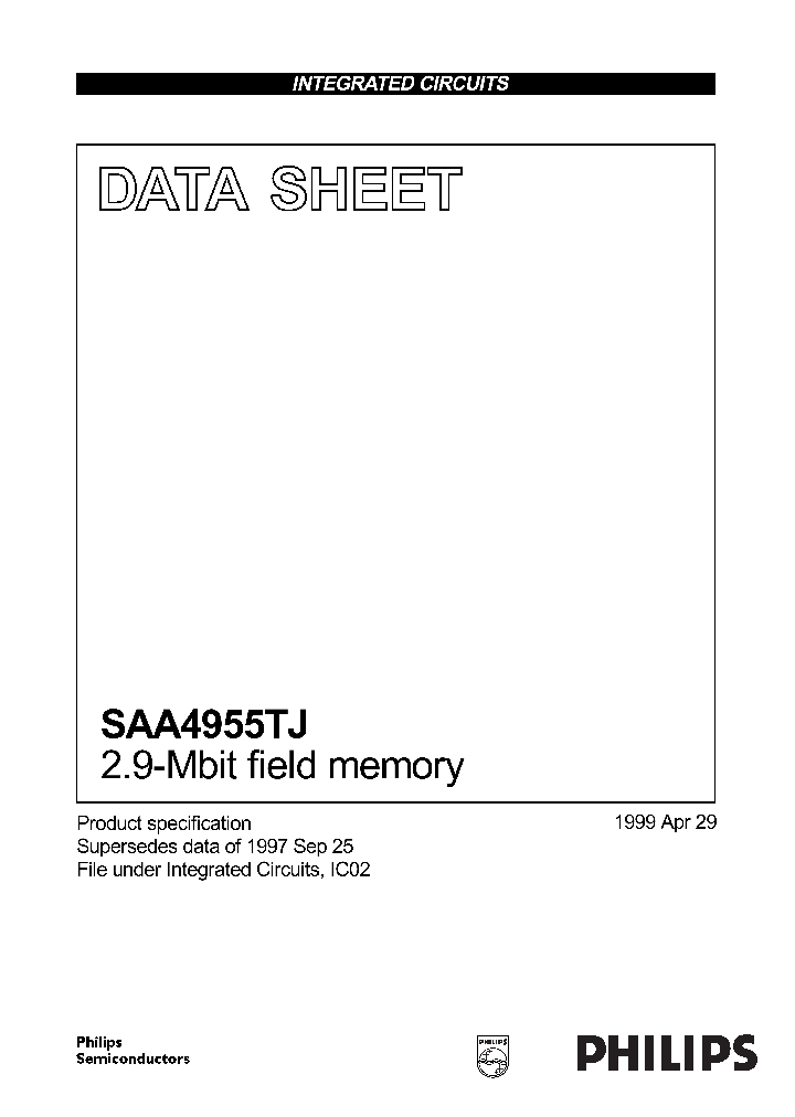 SAA4955_95729.PDF Datasheet