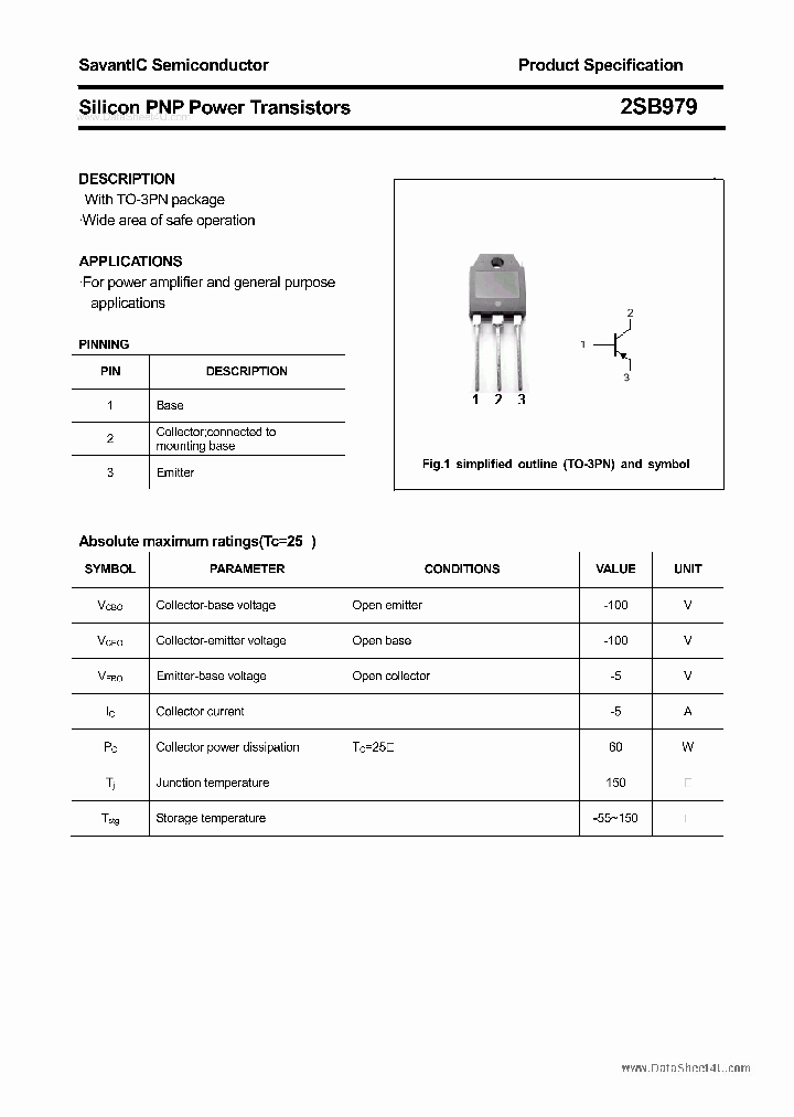 2SB979_158909.PDF Datasheet