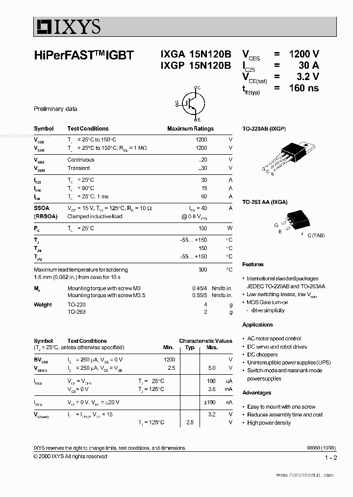 IXGA15N120B_159349.PDF Datasheet