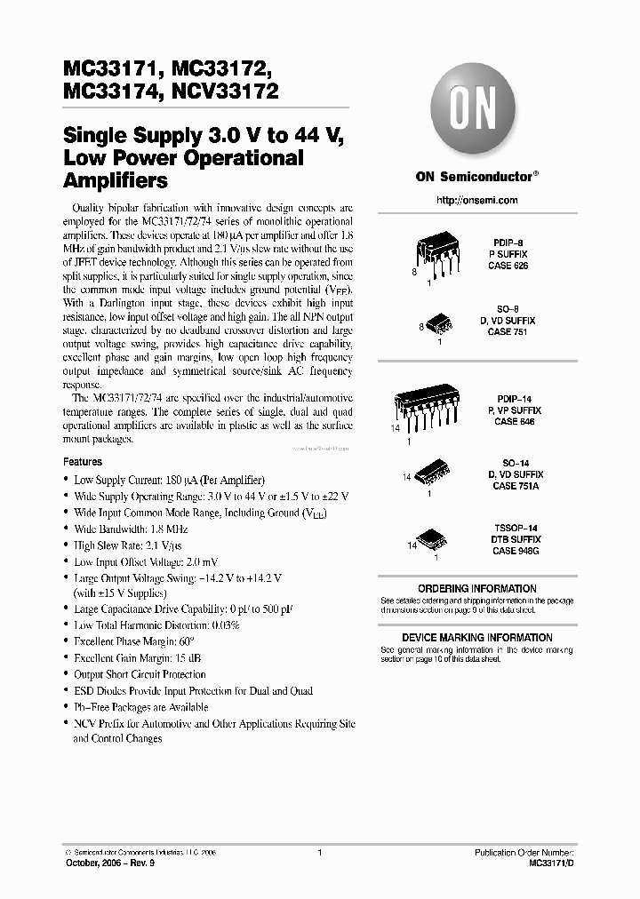 MC33171_180837.PDF Datasheet