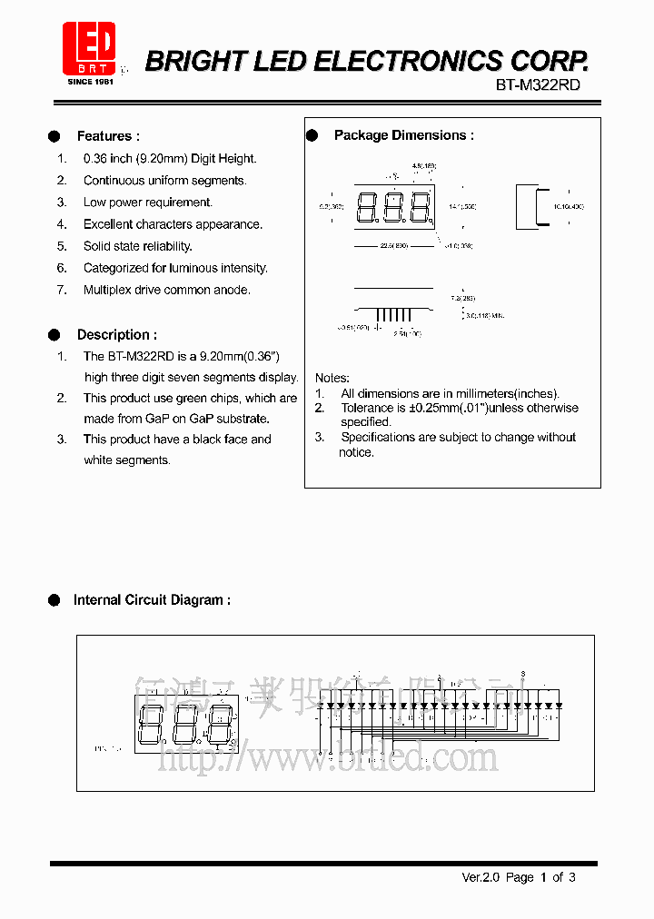 BT-M322RD_289406.PDF Datasheet