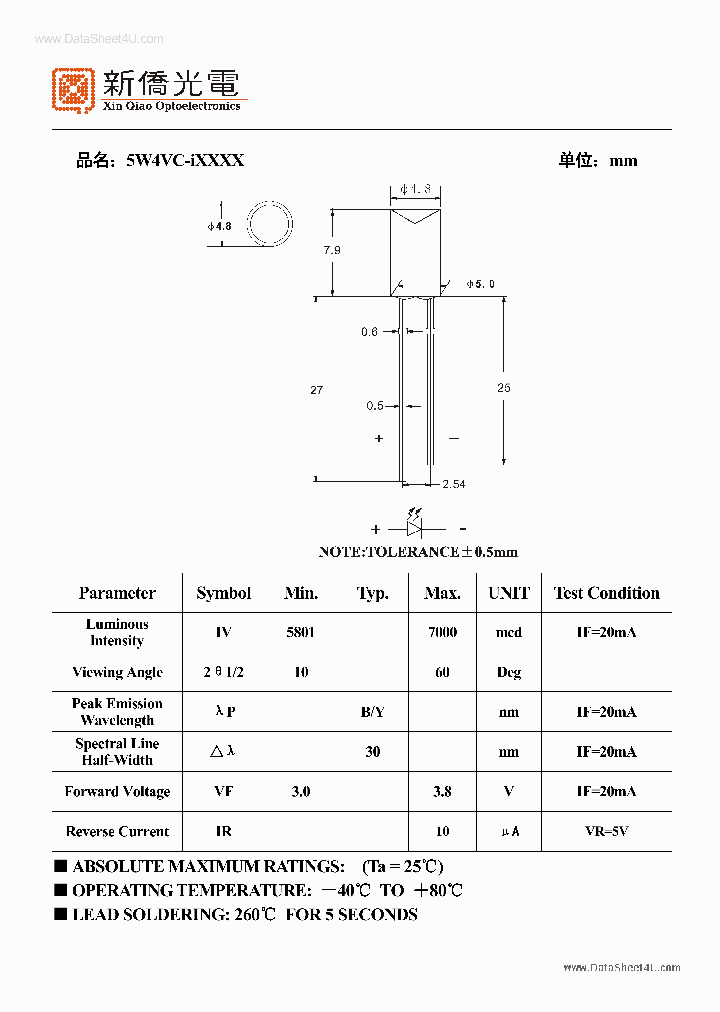 5W4VC-IXXXX_195801.PDF Datasheet