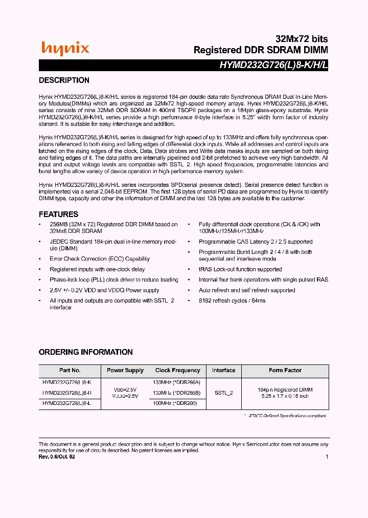 HYMD232G726L8-L_398882.PDF Datasheet