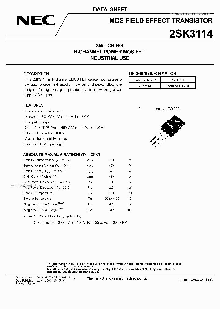 K3114_217072.PDF Datasheet