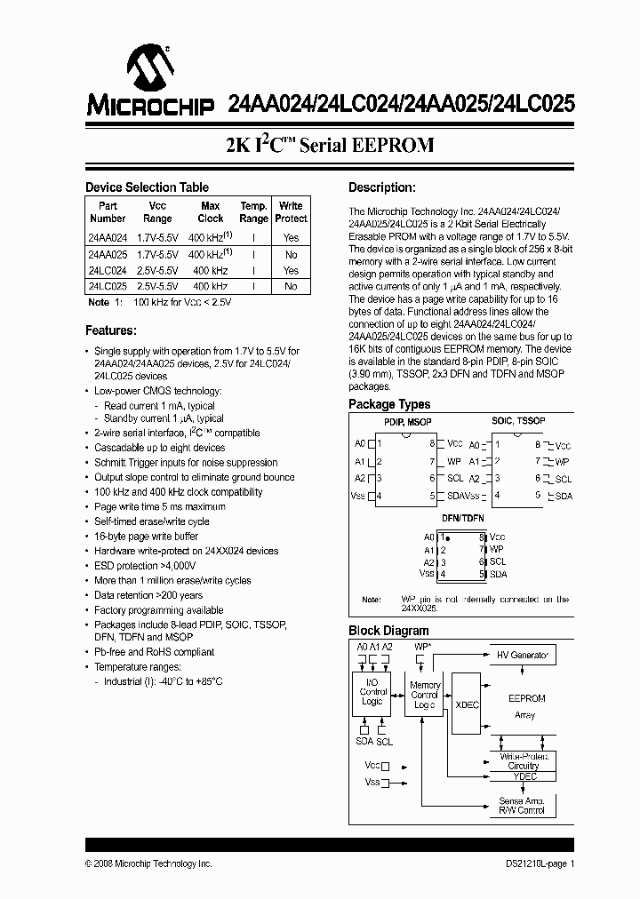 24LC025-EMNY_355830.PDF Datasheet