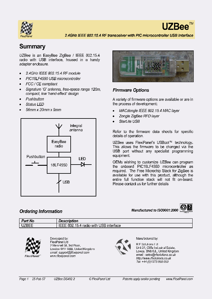 UZBEE_425630.PDF Datasheet