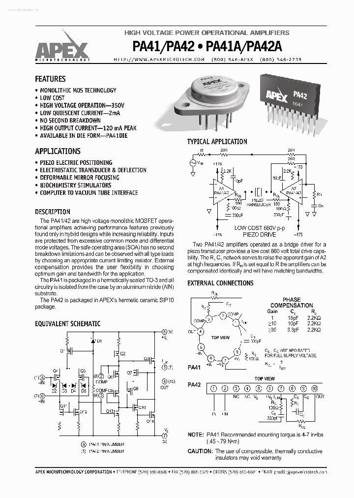 PA41_426020.PDF Datasheet