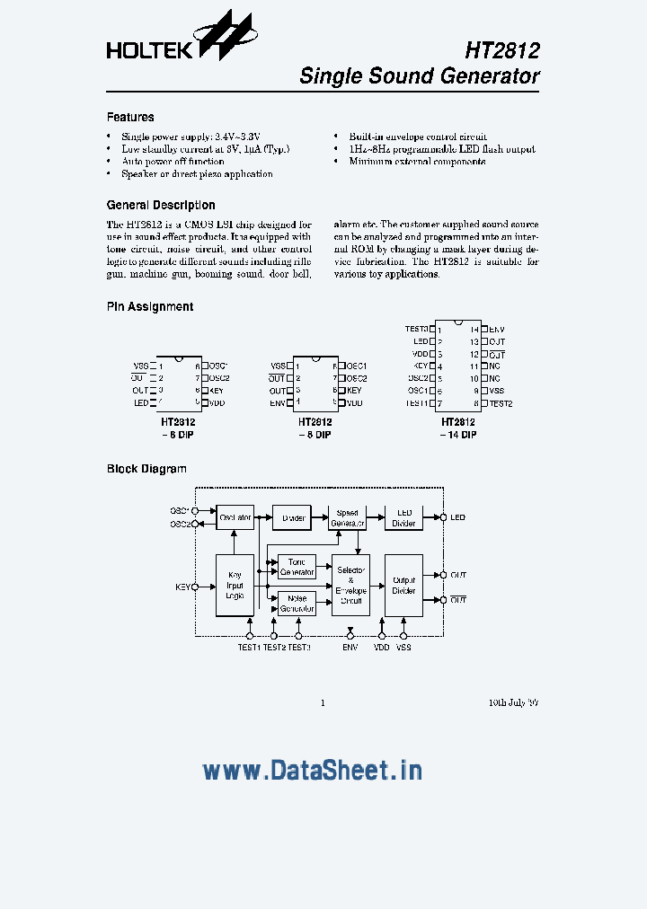 HT2812_427073.PDF Datasheet