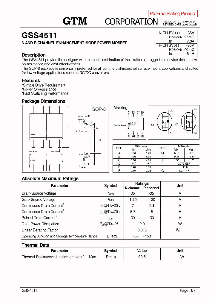 GSS4511_835484.PDF Datasheet