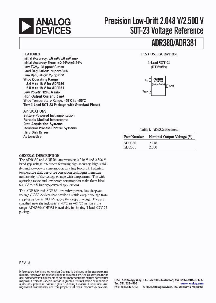 ADR380ART-R2_503192.PDF Datasheet