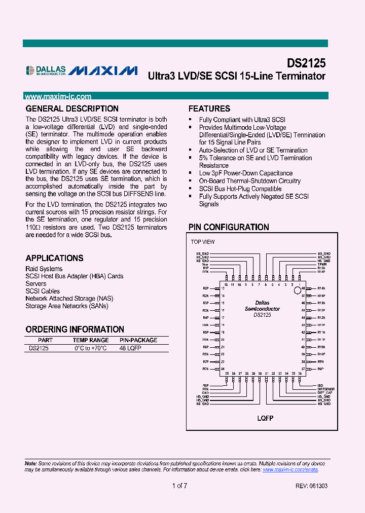 DS2125_573399.PDF Datasheet