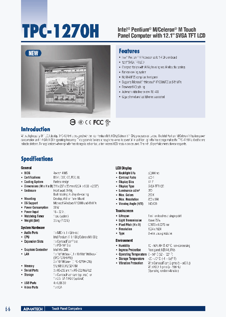 TPC-1270H-P1E_910263.PDF Datasheet