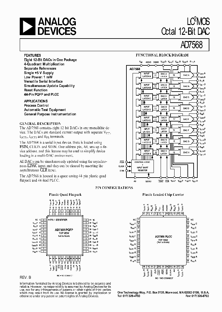 AD7568BP_535993.PDF Datasheet