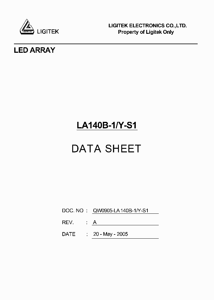 LA140B-1-Y-S1_938370.PDF Datasheet