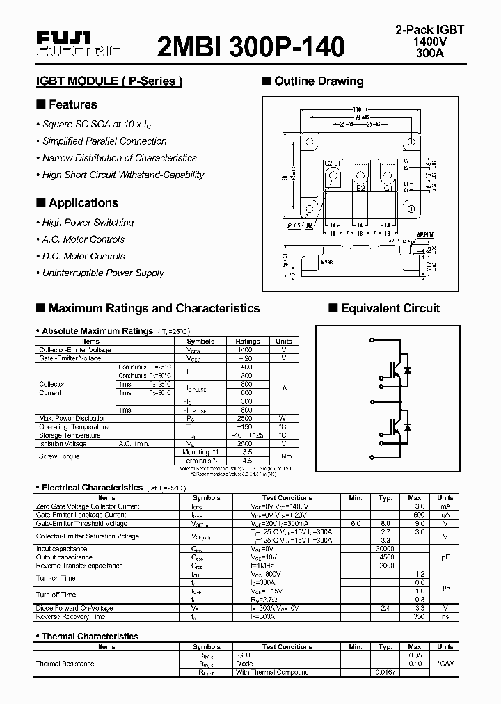 2MBI300P-140_1033031.PDF Datasheet