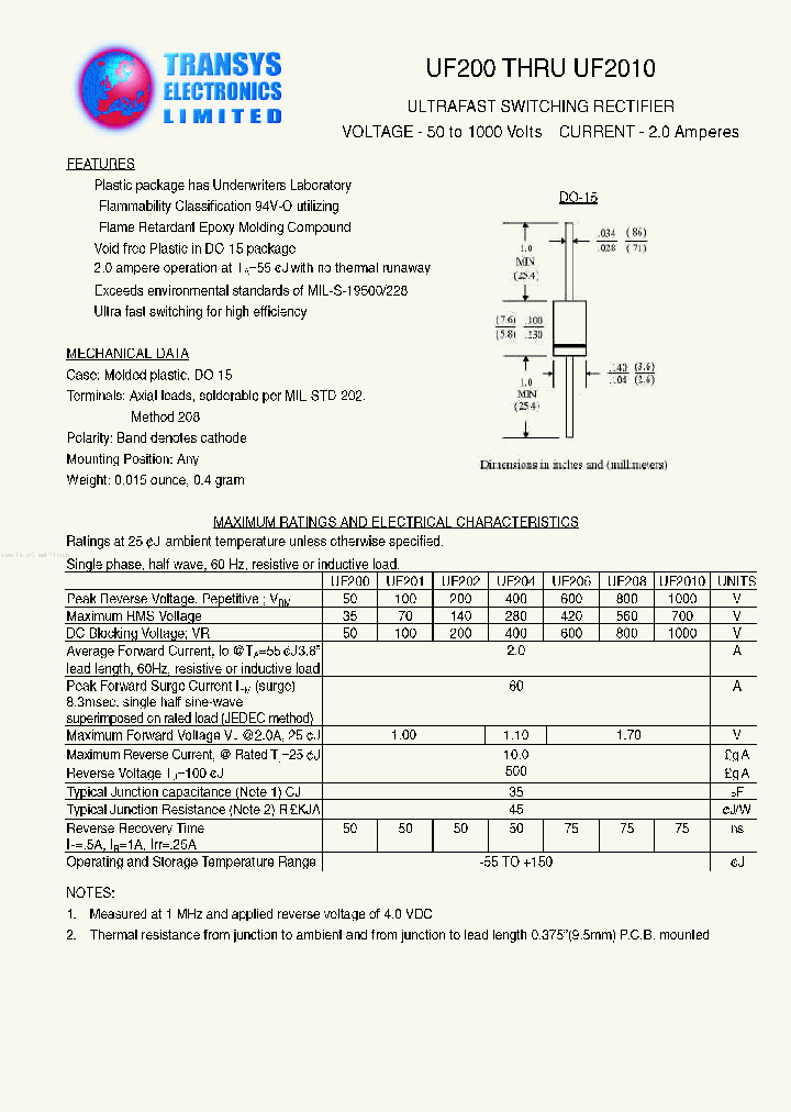 UF2010_828549.PDF Datasheet