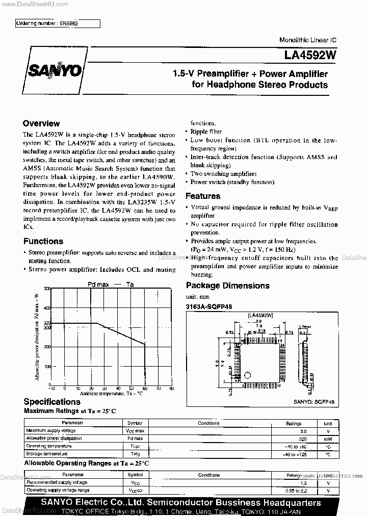 LA4592W_916342.PDF Datasheet