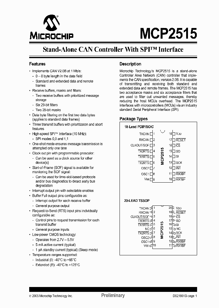 MCP2515-IP_1209952.PDF Datasheet