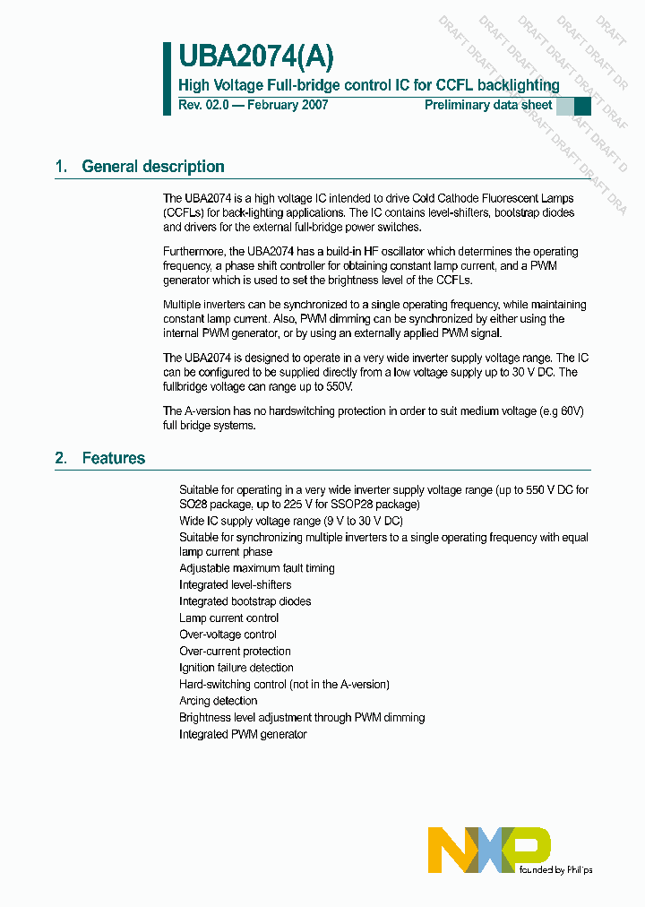 UBA2013TN3518_783779.PDF Datasheet