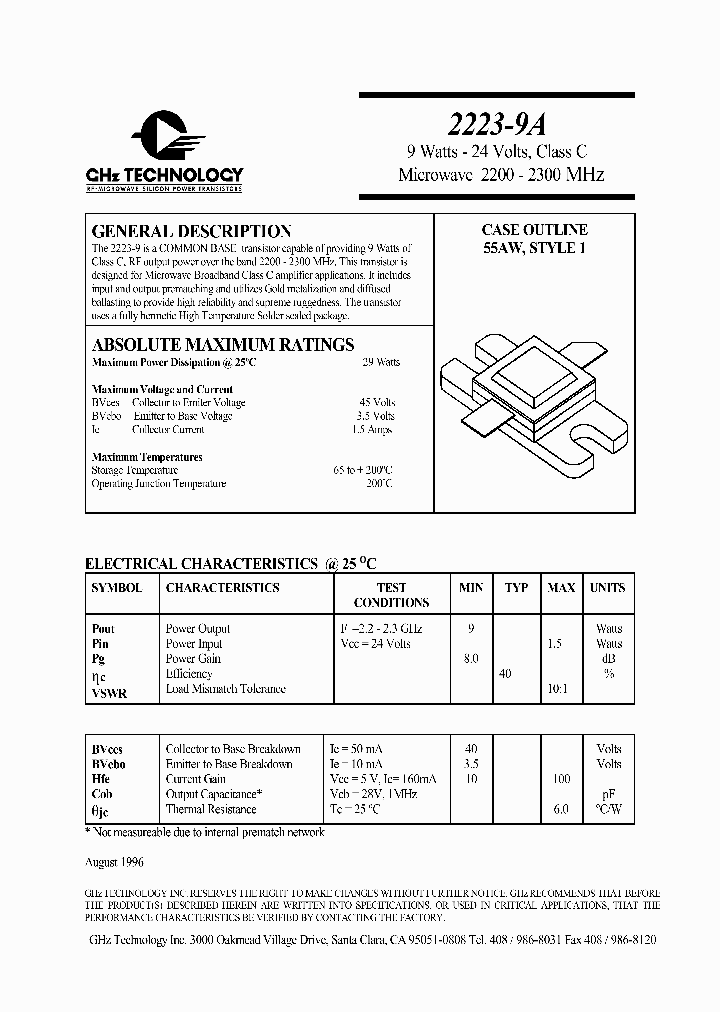 2223-9A_795490.PDF Datasheet